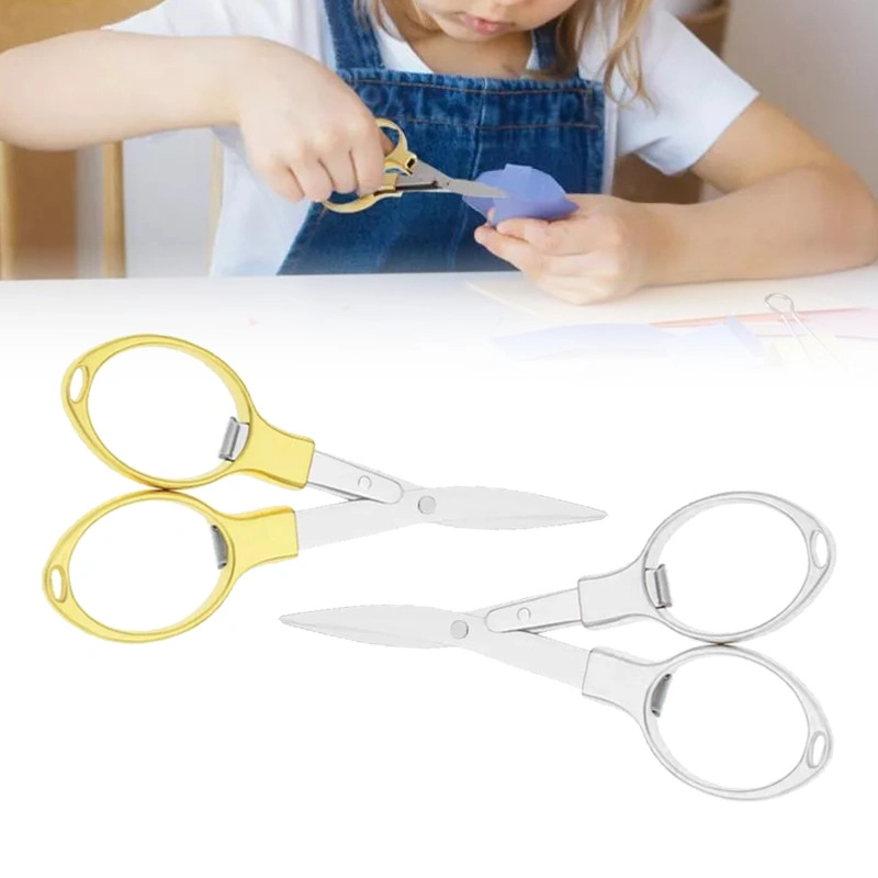 【Ready】Gunting Lipat Portable Stainless Steel Gunting Lipat Mini Gunting Lipat Mini untuk Tahalul Haji Umroh