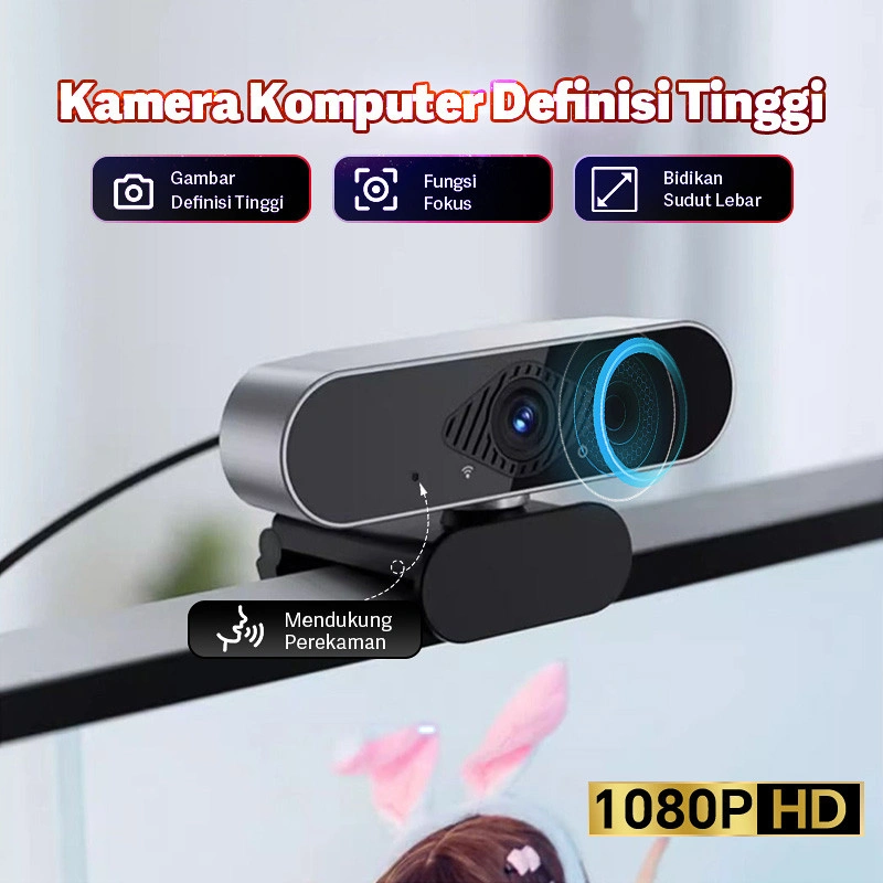 Webcam Laptop 1080P USB Kamera Computer PC 4K With Mic Full HD Camera Laptop Webcast Live Broadcast Meeting Camera