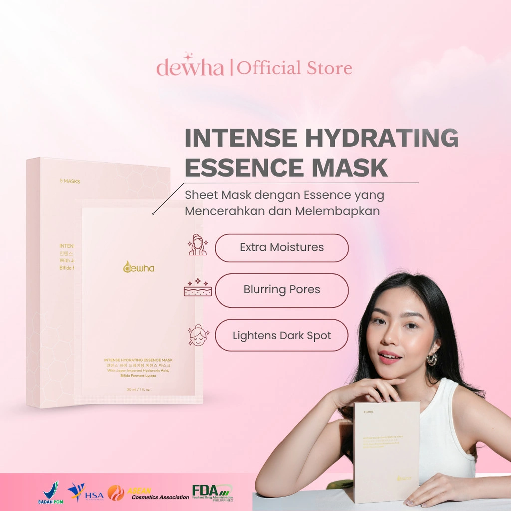 Dewha Intense Hydrating Essence Facial Mask ​(1 Piece)