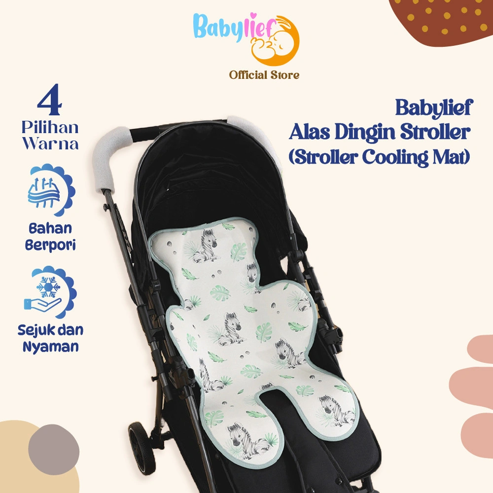 Babylief Stroller Accessory Alas Bayi Dingin – Matras Stroller Lembut, Adem & Anti Gerah BL084