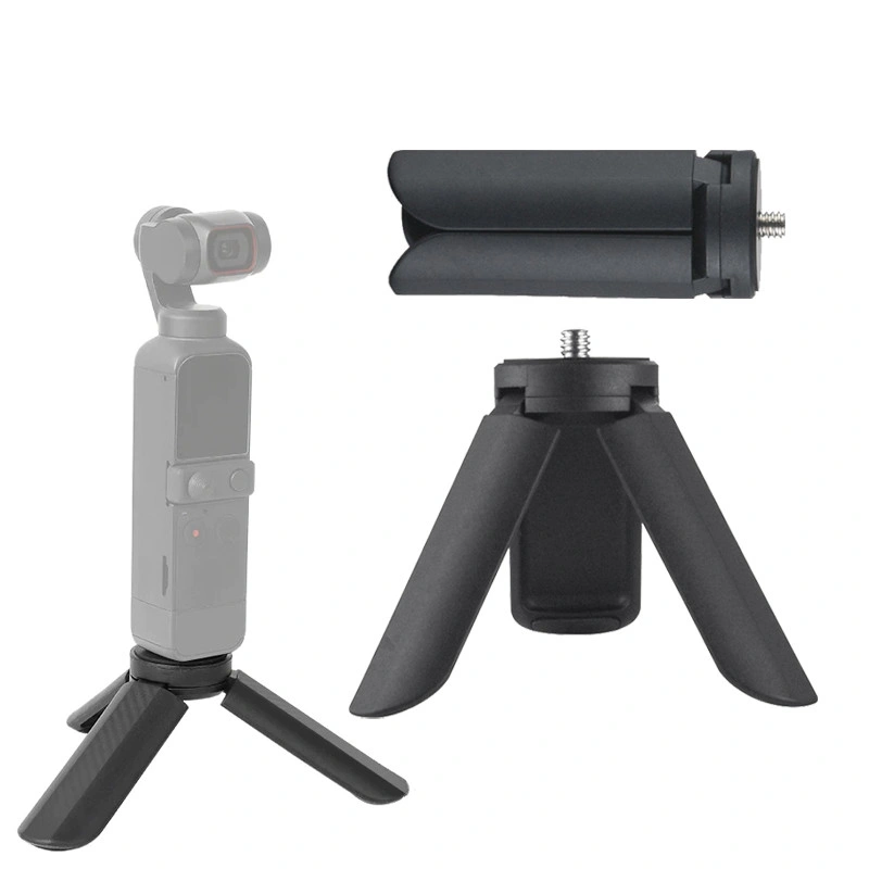 【New Arrivals】Mini Tripod for DJI Pocket 2 3 GoPro Action 2 4 Camera for DJI Pocket 2 3 Osmo Mobile 6/5/4/3/2 Stabilizer Gimbal Desktop Tripod