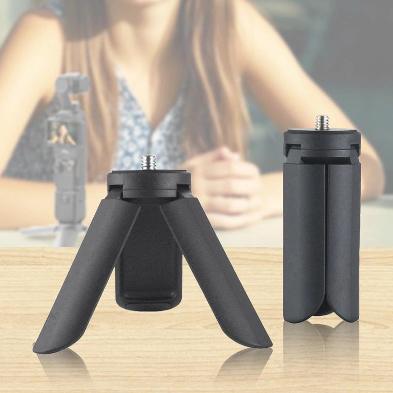Mini Tripod Desktop Stand Stabilizer Holder for DJI OSMO Pocket 2 Pocket 3 Gimbal Action 5 Pro 4 3 Gopro Hero Series Camera