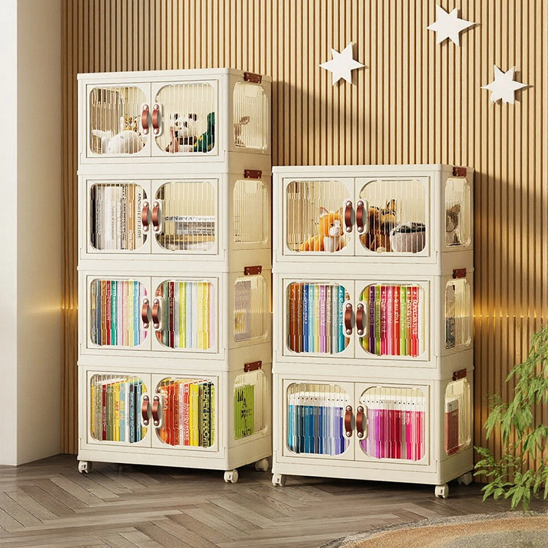 Lemari Pakaian Bayi Lipat Pakaian Anak Lemari Kecil Bayi Kotak Penyimpanan Rumah Lemari Penyimpanan Makanan Ringan