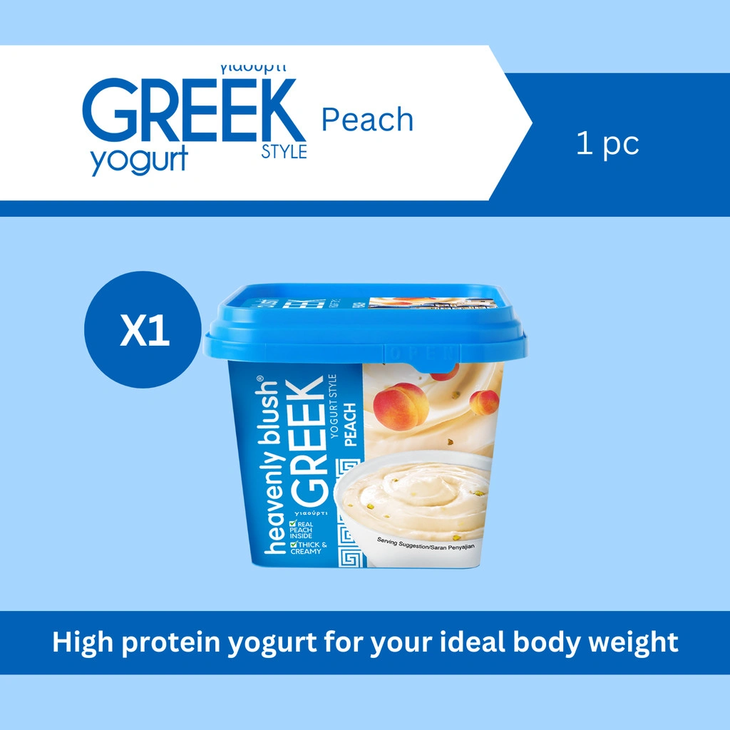 Heavenly Blush Greek Yogurt Peach 300ml [1 x 300ml]