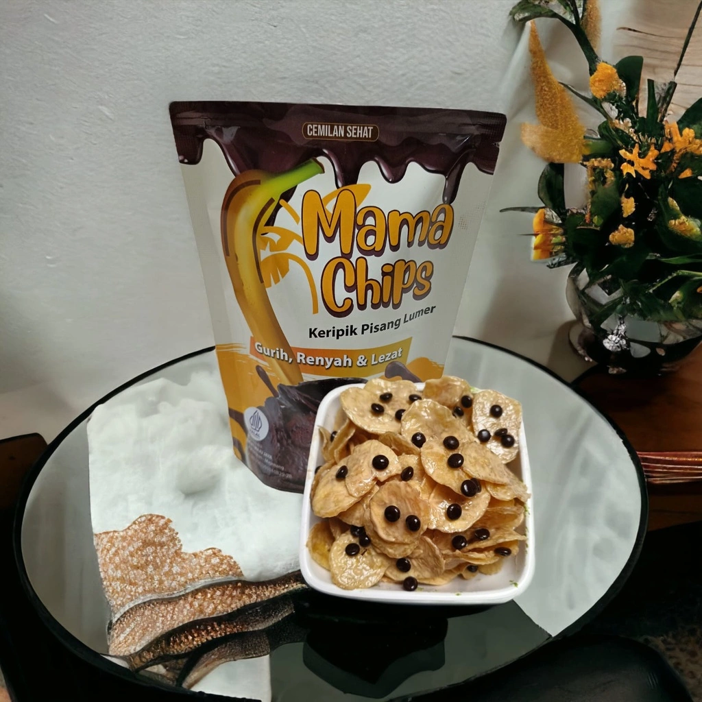 Keripik Pisang Lumer Rasa Tiramisu