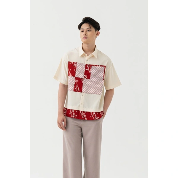 bateeq BLOCK SHIRT parang wiar