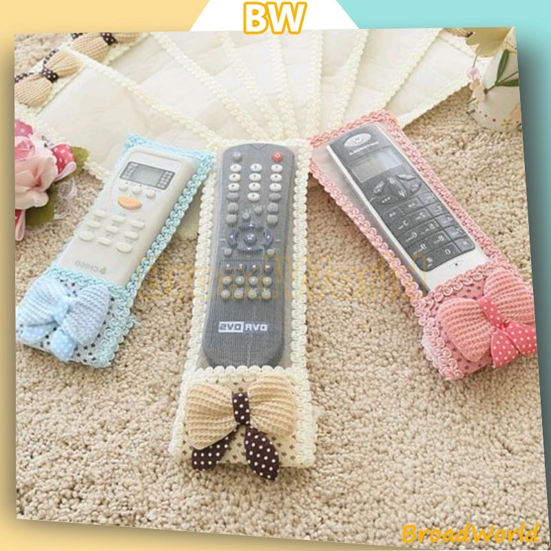 【Harga Murah】Sarung Remote Motif Pita / Sarung Pelindung Remote Control Tv / Sarung Remote Tv / Sarung Remote Ac / Sarung Remote Pelindung / Remote Cover