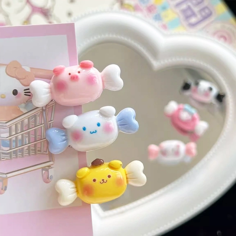 COD❤️Jepit Rambut Permen Sanrio Jepit Paruh Bebek Gadis Manis Aksesori Rambut Kartun Lucu-cl