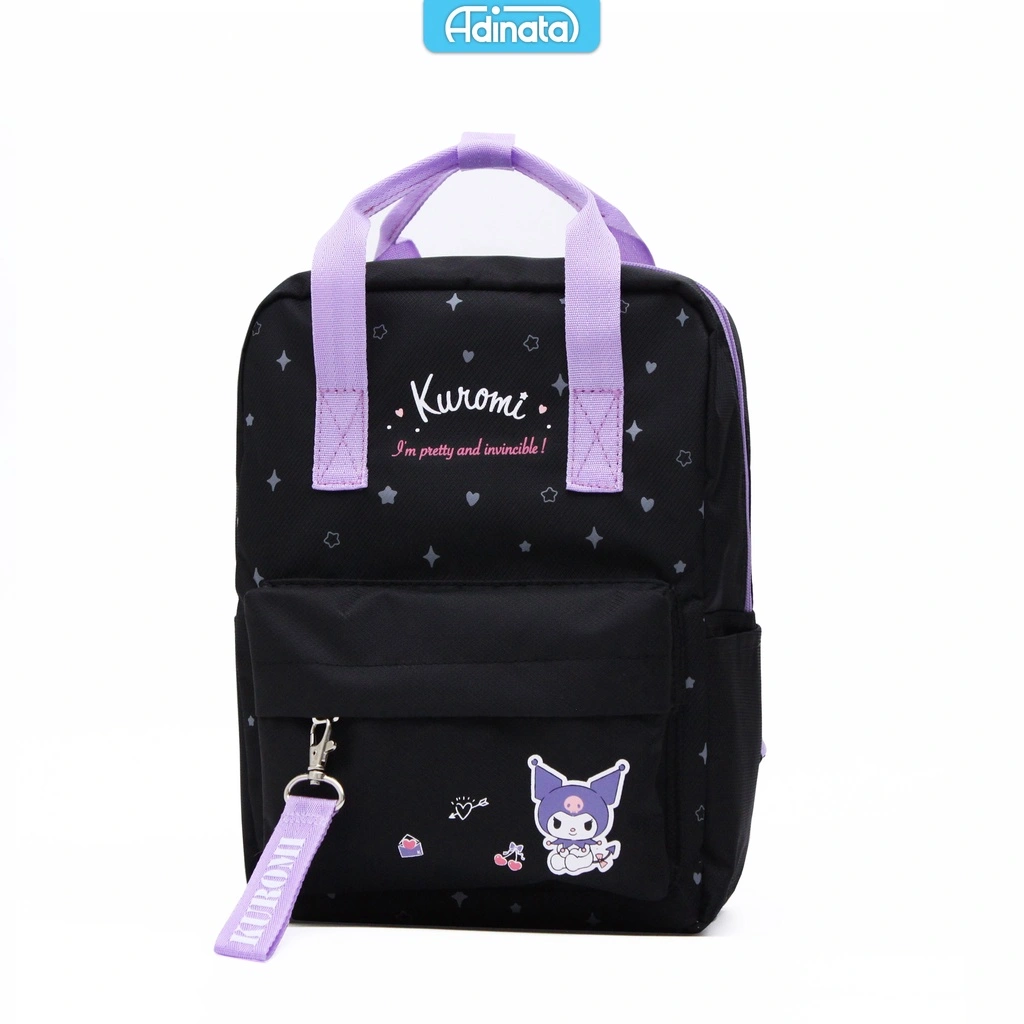 Kuromi Star 2332-0072 Rucksack S - Adinata / Tas Sekolah / Ransel