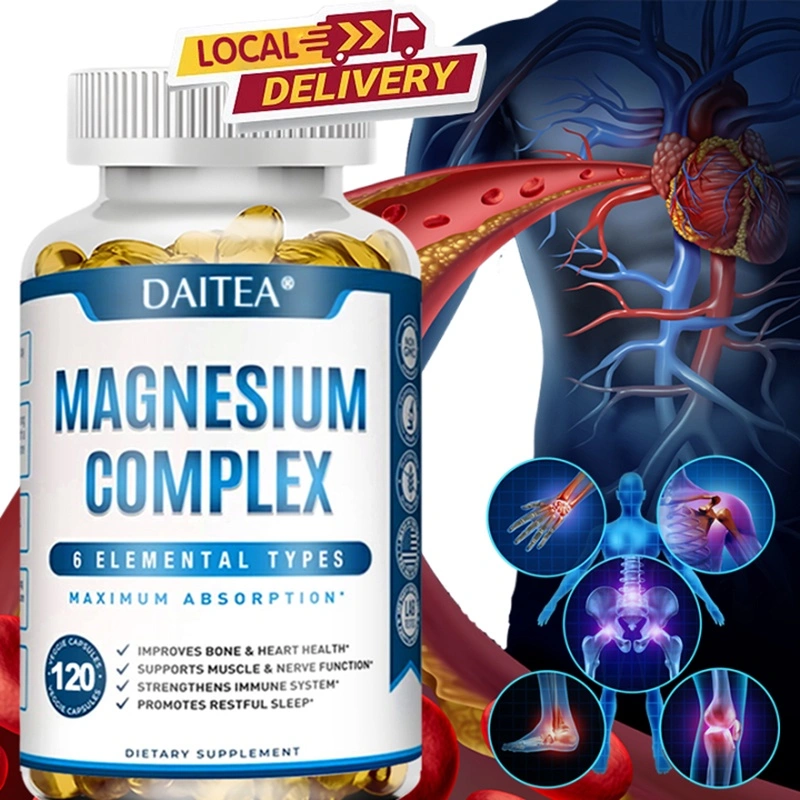 Magnesium Complex, Supports Immunity, Improves Bones and Teeth, Supports Heart Health, Supports Bone Health