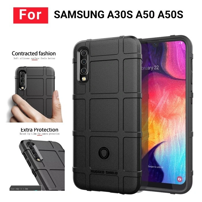 CASE SAMSUNG A50 A50S A30S / A70 / A80 / A20 A30 RUGGED SHIELD ARMOR ANTI SHOCKPROOF