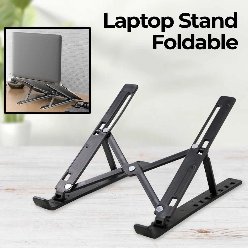 APEN Laptop Stand Adjustable Meja Laptop Tatakan Komputer Plastik 12-17Inch 7 Level - N3
