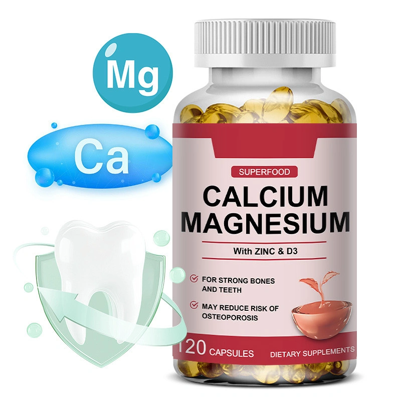 Calcium 1000mg Magnesium 400mg Zinc 25mg Vitamin D3 600iu Promotes Bone&Muscle&Nervous System Health and Promotes Cell Growth 120pcs Meningkatkan Kesehatan Tulang & Otot & Sistem Saraf dan Meningkatkan Pertumbuhan Sel