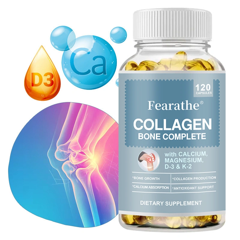 Collagen Bone Complex With(Calcium,Magnesium,Vitamin D3 K2) 120PCS