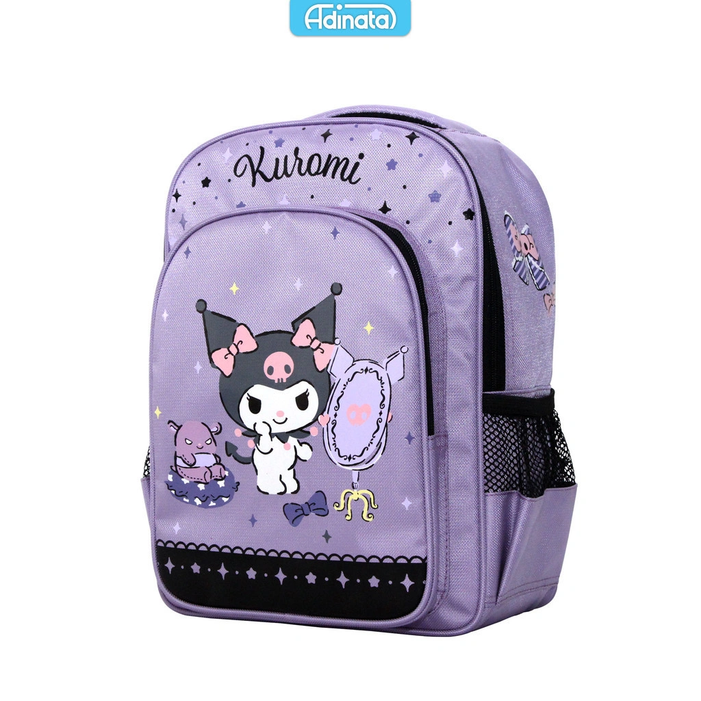 Adinata Kuromi Pretty Tas Sekolah Ransel M Anak Perempuan Tas Fashion