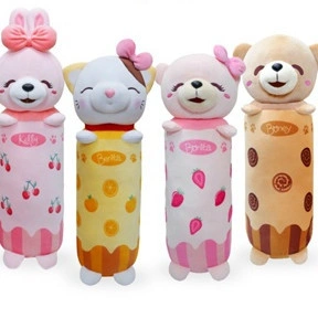 Boneka Guling Anak Fruit Bolster Mini Boney Bonita Karakter Buah dan Cookies Bahan Halus Non Alergi Wajib Punya