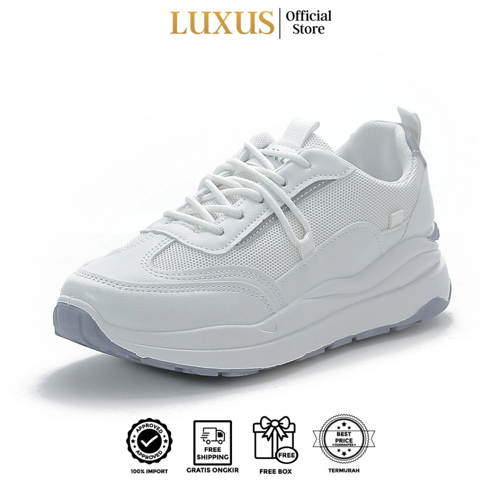 Luxus Siwon Sepatu Wanita Sepatu Snekaers Sporty Casual  - 22011