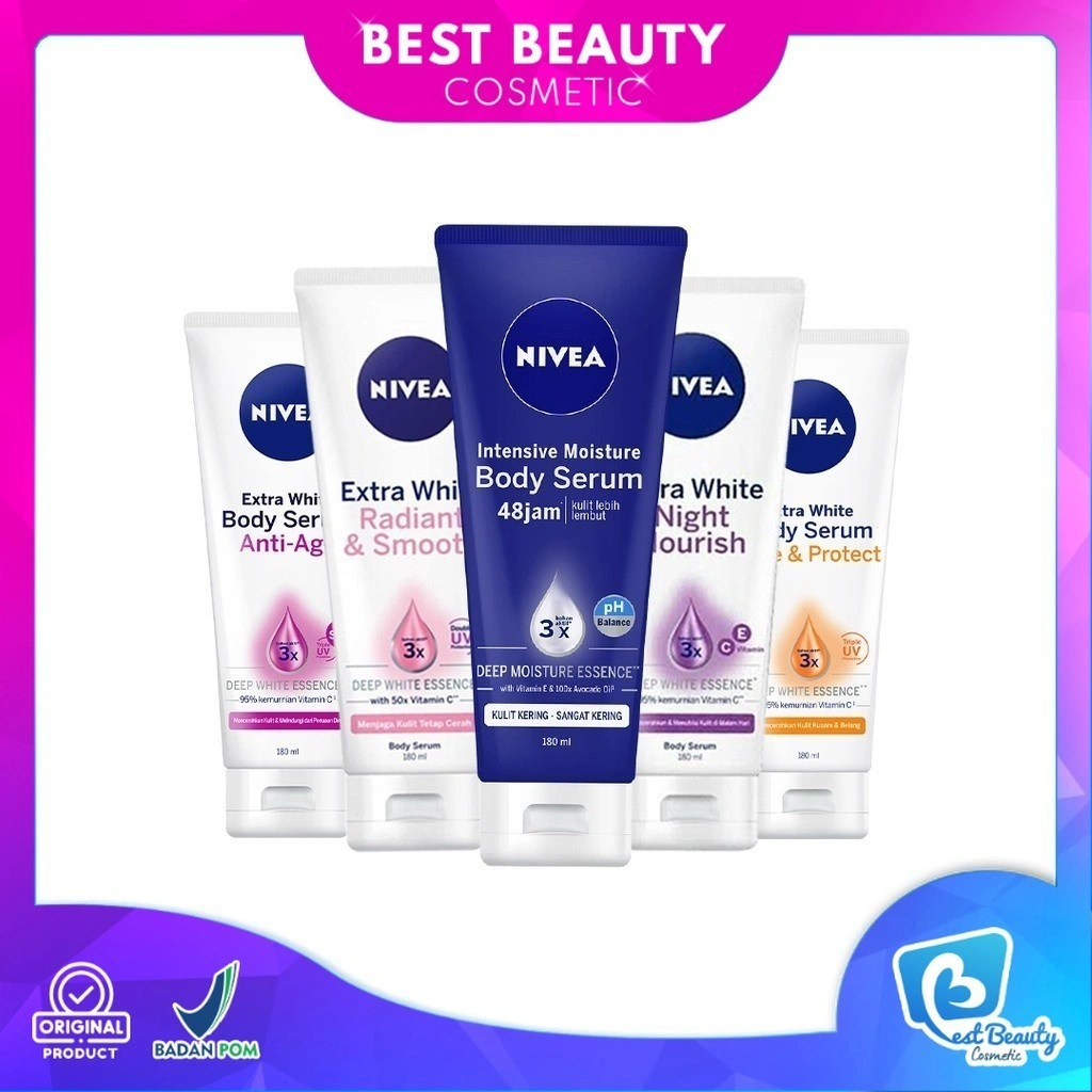 NIVEA Body Serum Extra White 70ml - 180ml | Best Beauty Cosmetic