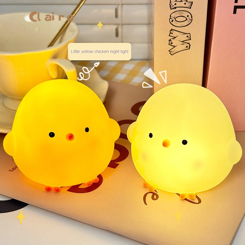 Night Light Dekorasi Rumah Bentuk Hewan Lucu / Lampu Malam Bentuk Hewan/Lampu Tidur Bebek Lucu Lampu/Malam Hiasan Kamar Tidur Anak-Anak Pelindung Mata Cahaya Kartun Dekorasi/hadiah ulang tahun anak-anak