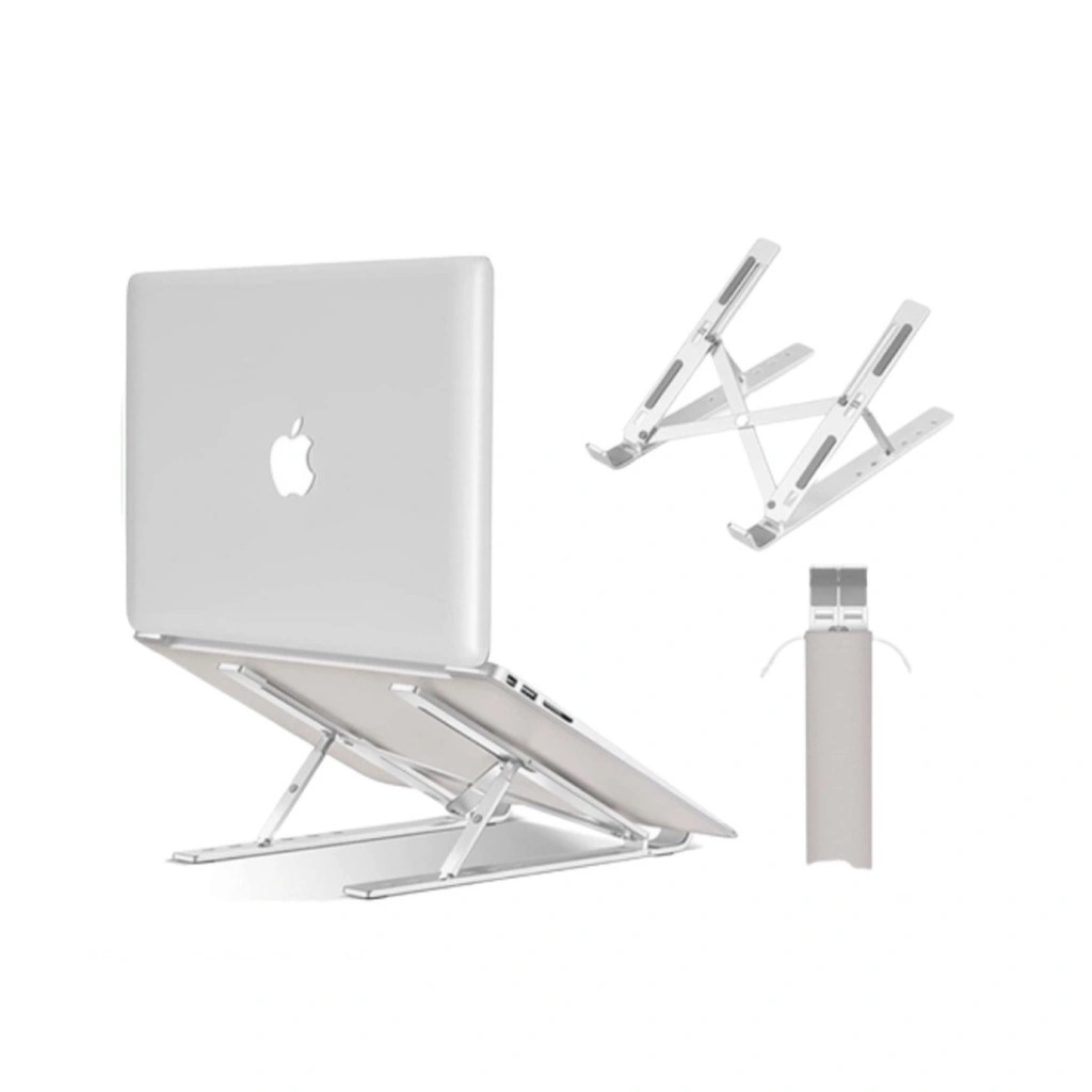 Stand Holder Laptop Folding Zamzam AK002 Braket FSB1 Dudukan Lipat Anti Slip Alas Brakets Pendingin Ipad Tablet Keren