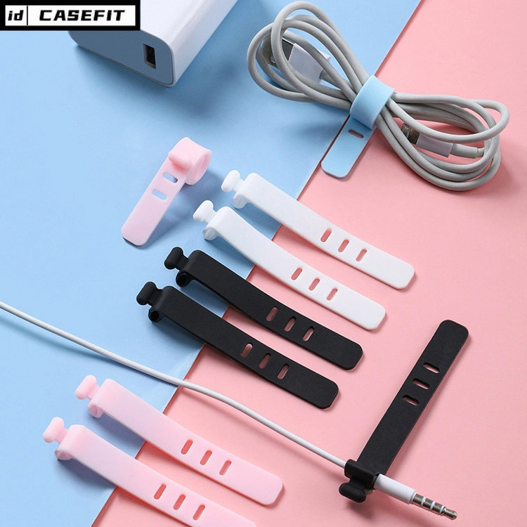 CASEFiT Dasi silikon kabel data Mouse headset Earphone Kabel Cables HDMI Cable Cases Protectors Winders
