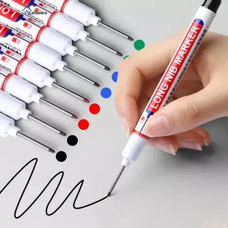 SPIDOL TUKANG ALAT TULIS PENANDA PULPEN KEPALA PANJANG LONG NIB TIP MARKER/Spidol Tukang Penanda leisurera