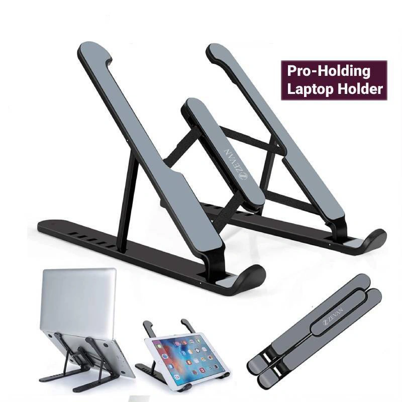 ALOHILOHI P1 Lipat Stand Holder  Laptop Portable Dudukan Pro-Holding Folding Adjustable Stand Holder Notebook Untuk iPad Macbook