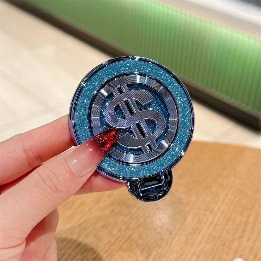Ring Holder HP Dollar Spinner 360° Magnetic Stand Wireless Fidget Asesories Casing