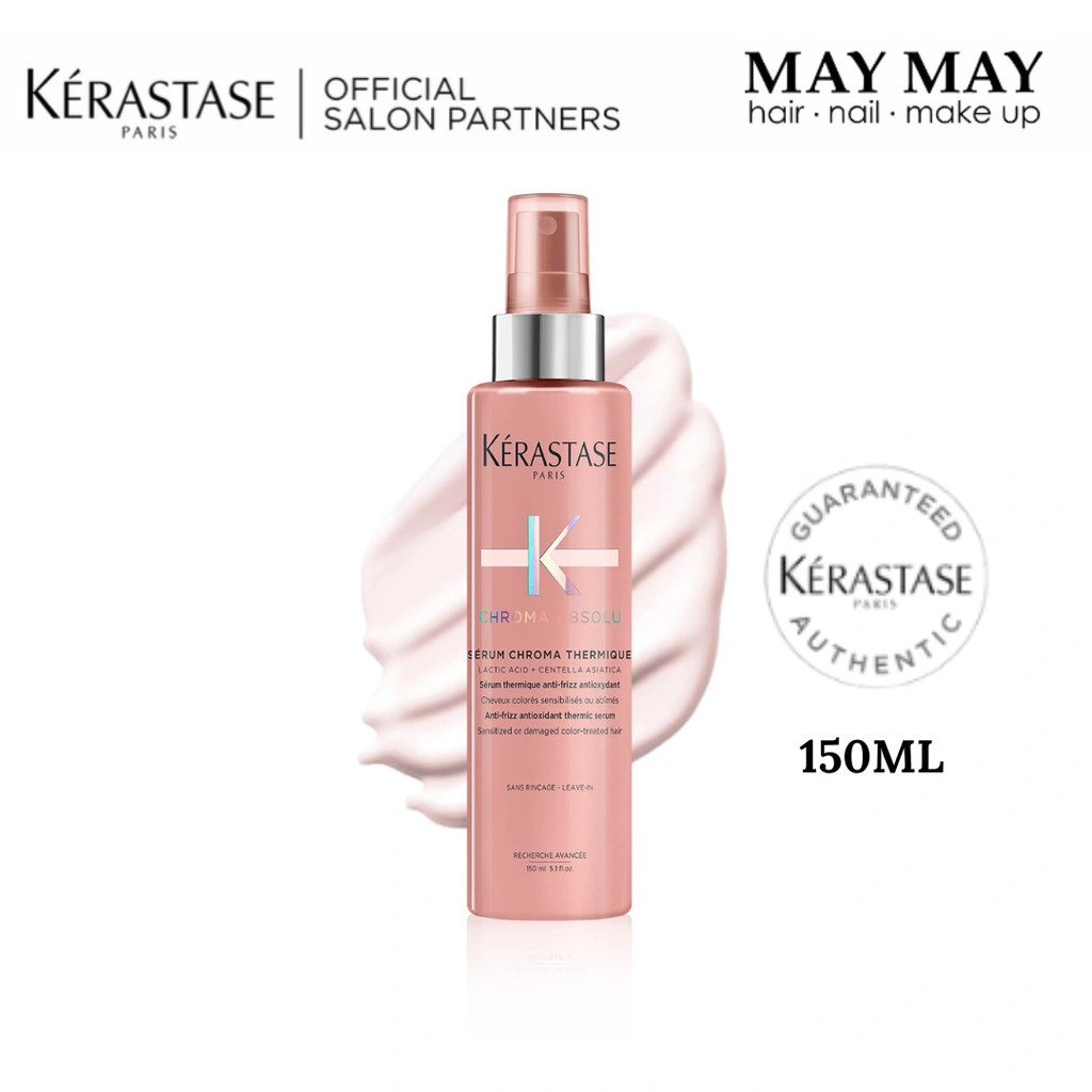 Kerastase Serum Chroma Protect 150ml Heat Protectant Rambut Diwarnai