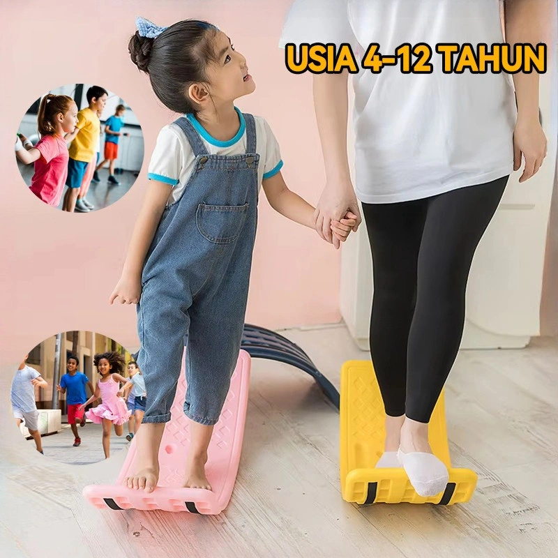 Papan Keseimbangan Anak/Balancing Board Edukatif/Mainan Sensori 2in1/Stimulasi Motorik Kasar