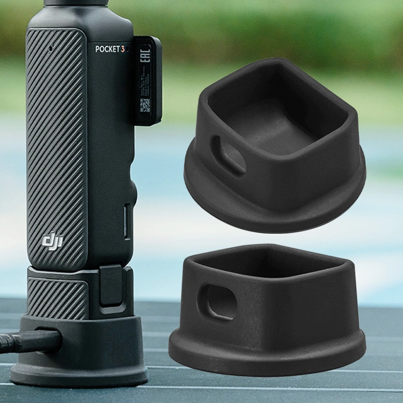 Stand Base Non Slip Silicone Stand Fix Bracket Extension Mount Camera Accessory For Dji Osmo Pocket 3 Stand Bracket Aksesori
