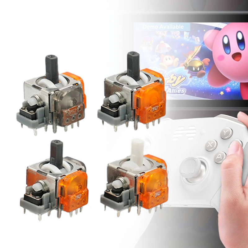 GINFULL TMR JOYSTICK ANALOG 3D EFEK ELEKTROMAGNETIK Analog Hall effect super GINFULL TMR elektromagnetik ps4 ps5 xbox oneseries