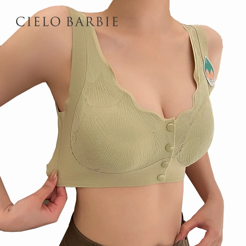 CIELO BARBIE Bra Menyusui Depan Bucklet Seamless Nyaman Cup A/B/C Tanpa Bra Harian Kawat