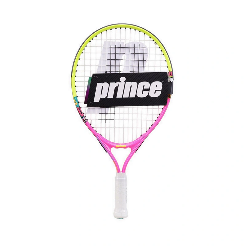 Prince Ace Face 19 Strung G04 Junior Tennis Racket - Pink / Yellow