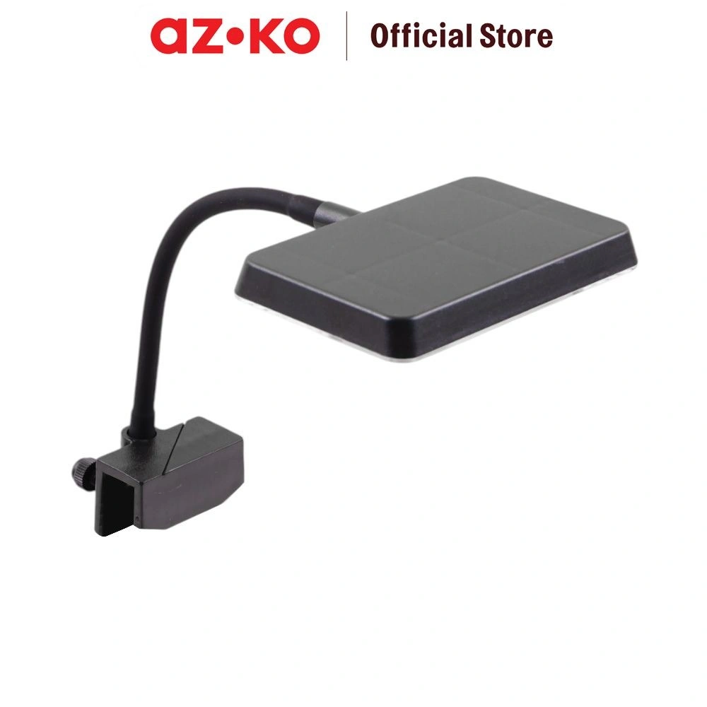 AZKO Krisbow Lampu Led Aquarium Clip 12 Watt Rgb L12 - Hitam Aquarium Light Aksesoris Akuarium Lampu Ikan Tangki Fish Tank Accessories