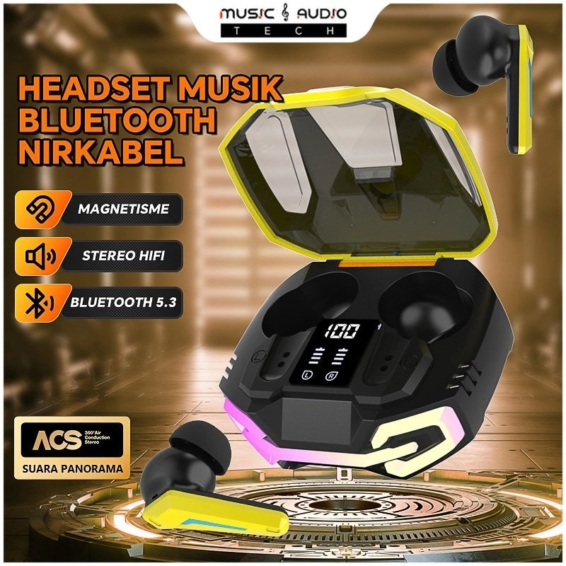 TWS GL9 Wireless Bluetooth Earphone In Ear Headset Noise-Cancelling Bluetooth Headset Stereo HiFi HD LED Display Wireless Bluetooth earphones