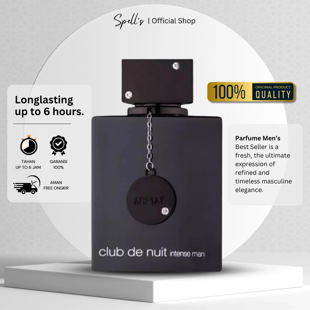 [PREMIUM] AMARF Club De Nuit Intense Men EDT 105 ml Parfum Premium 1:1 ORIGINAL Quality by Spell's