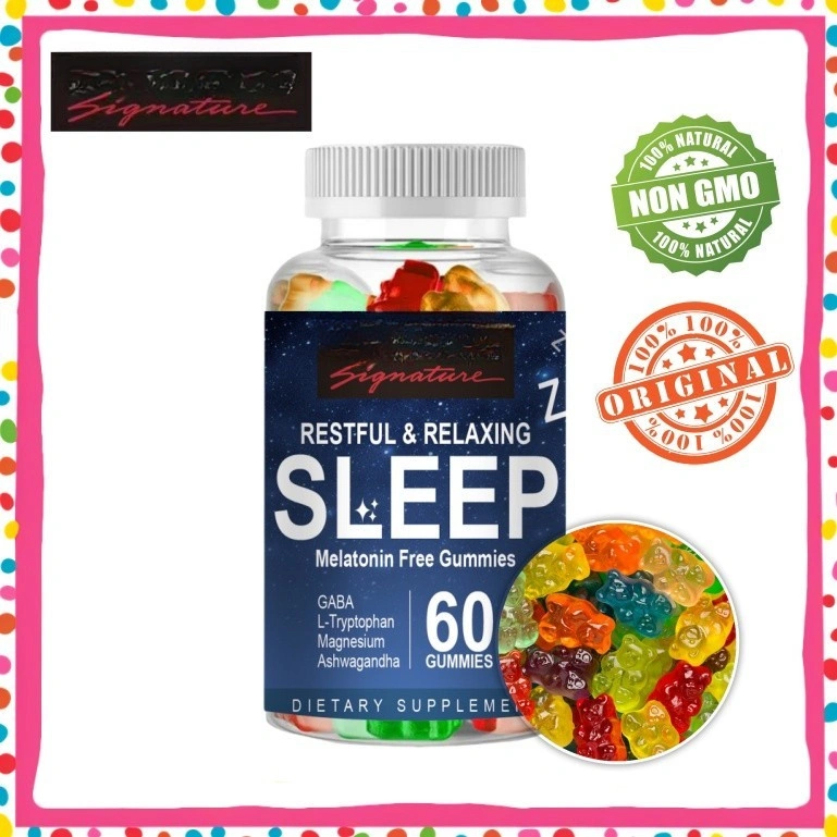 KIRKLAND Melatonin Free Sleep Aid Gummies for Improve sleep quality and regulate immune function Gummies 60pcs