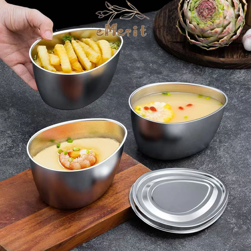 Mangkok Kotak kukus panci stainless sus 304 anti karat food grade kukusan steamer telur sayur nasi