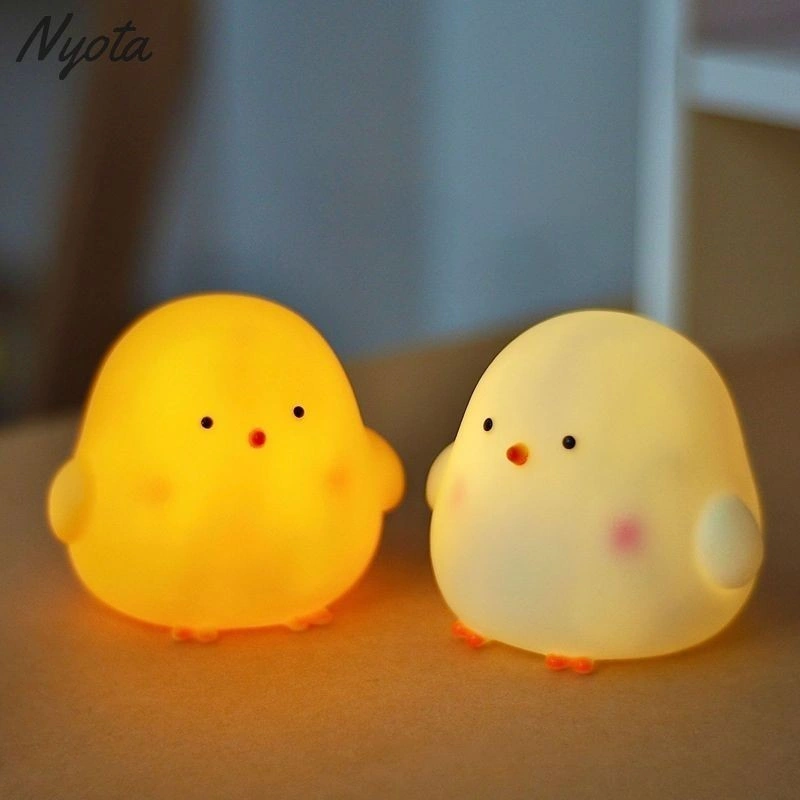 LAMPU MALAM KAMAR TIDUR ANAK AYAM LUCU DEKORASI LAMPU ANAK AYAM NIGHT LAMP