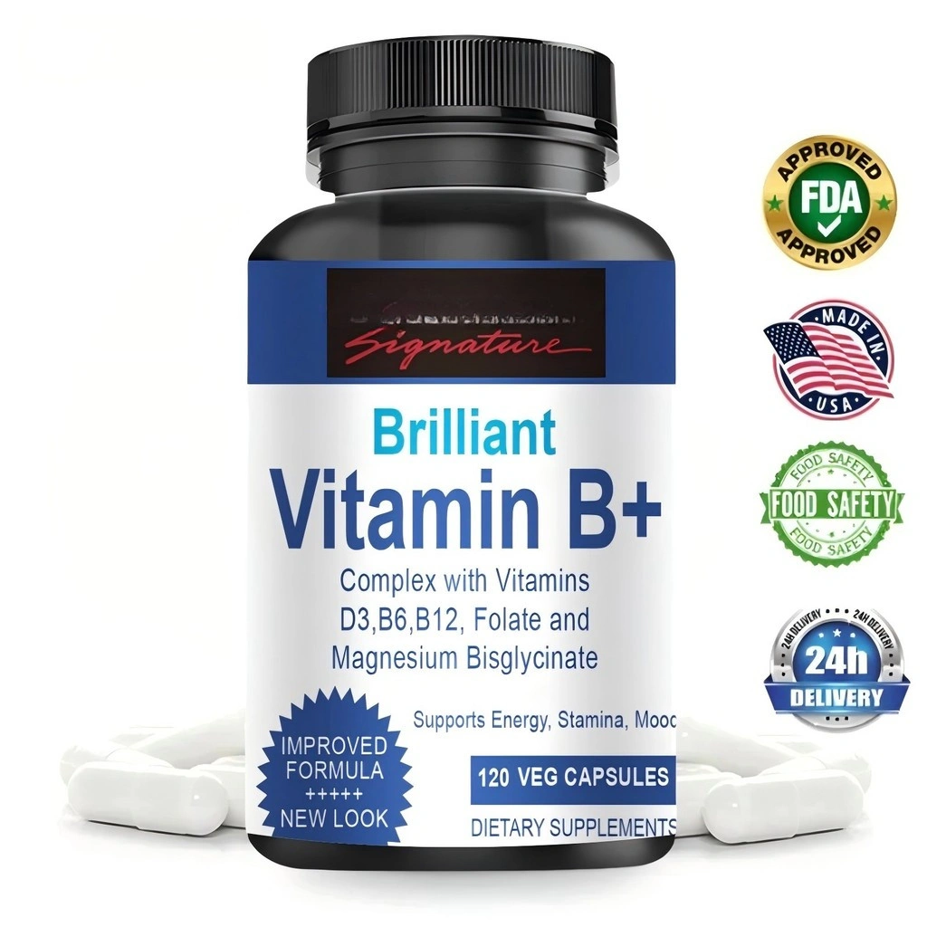 KIRKLAND Vitamin B Complex Capsule, supports brain and nerve health, supports endurance, energy production