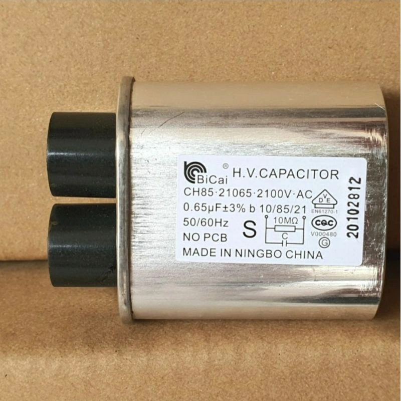 Kapasitor Microwave Bicai 0,65ųF +-3% 2100VAC Originall