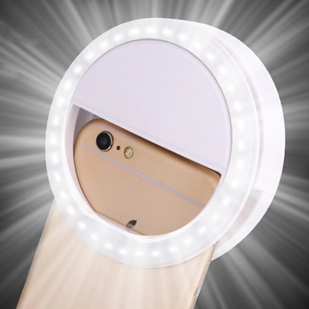 Digap Lampu LED Smartphone Selfie Ring Spotlight Flash Lamp - B3A