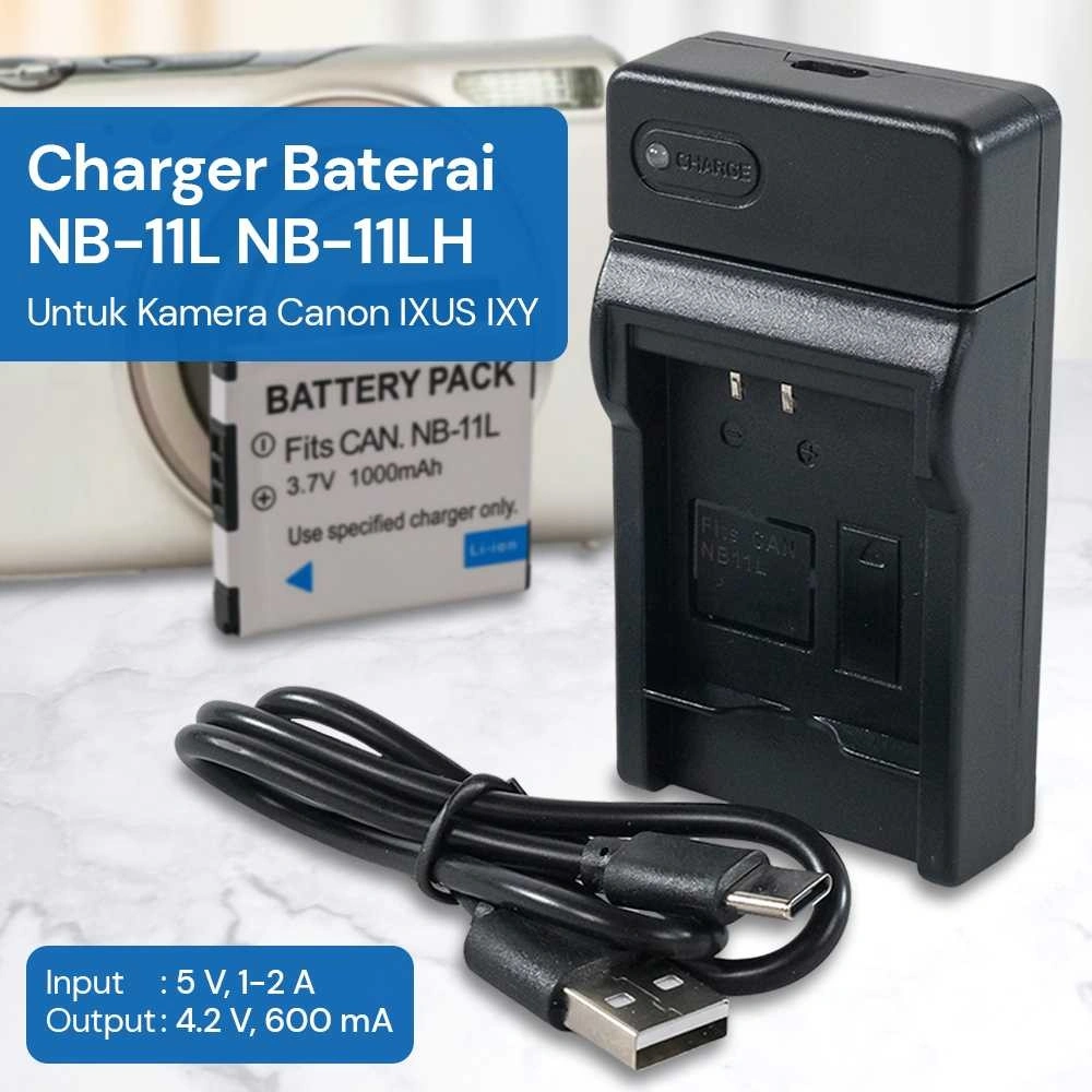 Digap Charger Baterai Kamera NB-11L NB-11LH for Canon IXUS IXY - LF1