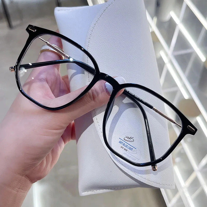 Kacamata Minus Fashion Korea Anti Blue Light anti Radiasi Smartphone dan Laptop Model Cat Eye Zhijing 8083 Temu.id