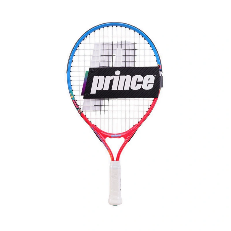 Prince Ace Face 19 Strung G04 Junior Tennis Racket - Red / Blue