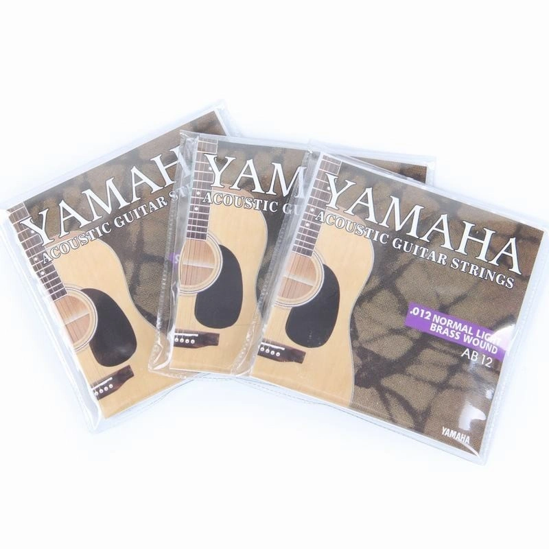 EDISI TERBATAS Senar Gitar Akustik-Paket Senar Gitar YAMAHA 1 Set Original Gratis PICK GITAR+HOLDER