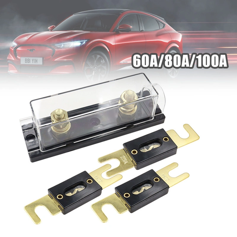 Fuse Sekering ANL Gold Plated Audio Mobil 60A/80A/100A