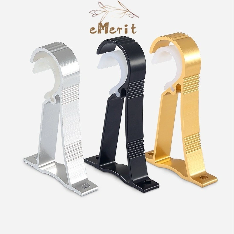 Tiang Gorden Bracket/Hook Penyangga Tiang Batang Gorden/Curtain Rod Brackets/Braket Gorden