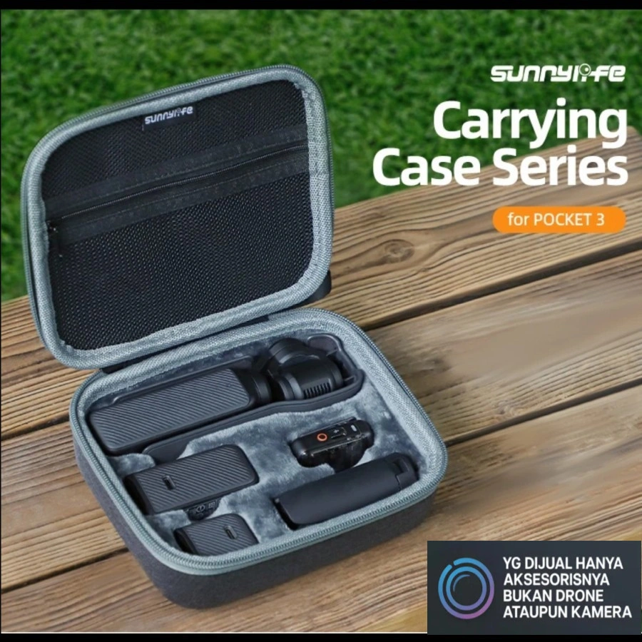 Sunnylife Mini Carrying Case Handbag Hard Case DJI Osmo Pocket 3